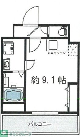 マリアージュ市川の物件間取画像